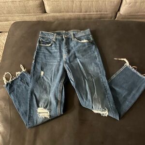 Old navy button fly jeans